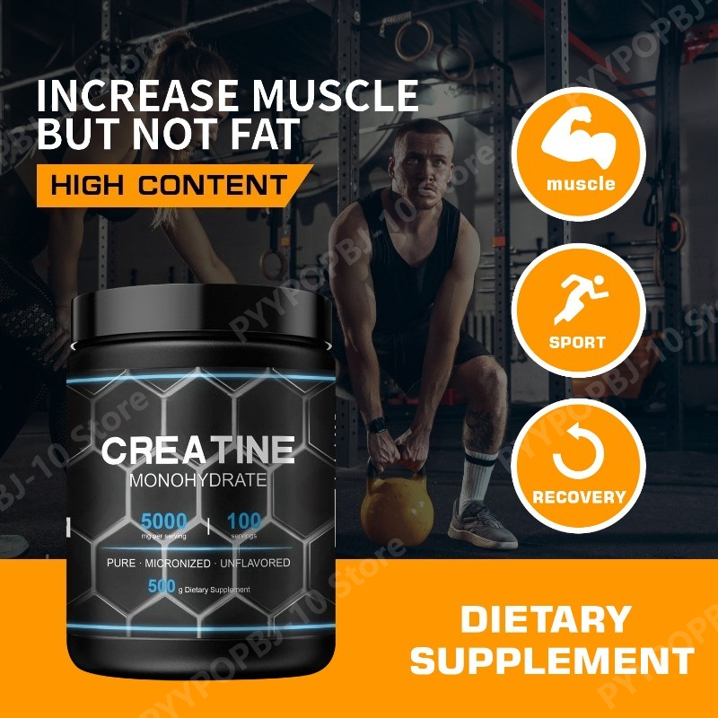 Creatine Monohydrate Powder - Creatine Monohydrate Powder Pure Micronized Unflavored