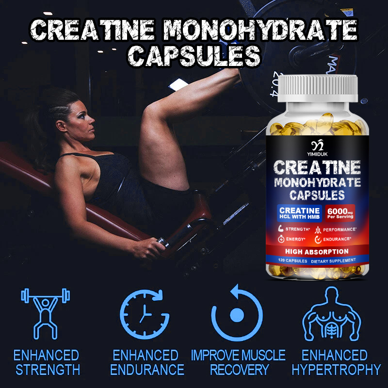 Dual Creatine Monohydrate Caps - огляд і ціна Creatine Monohydrate Powder