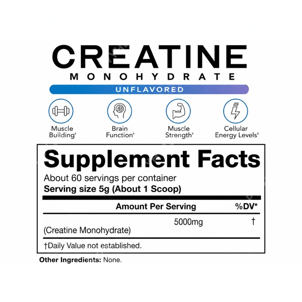 Creatine Monohydrate Powder 50 - огляд і ціна Creatine Monohydrate Powder