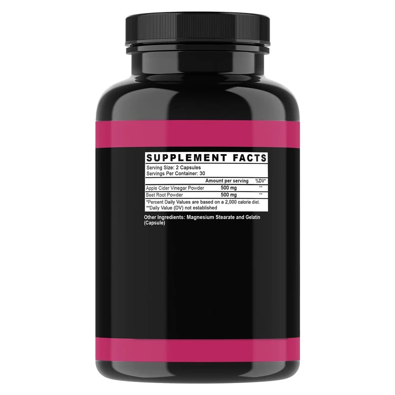 Apple Cider Vinegar+beetroot C - огляд і ціна Apple Cider Vinegar Pill