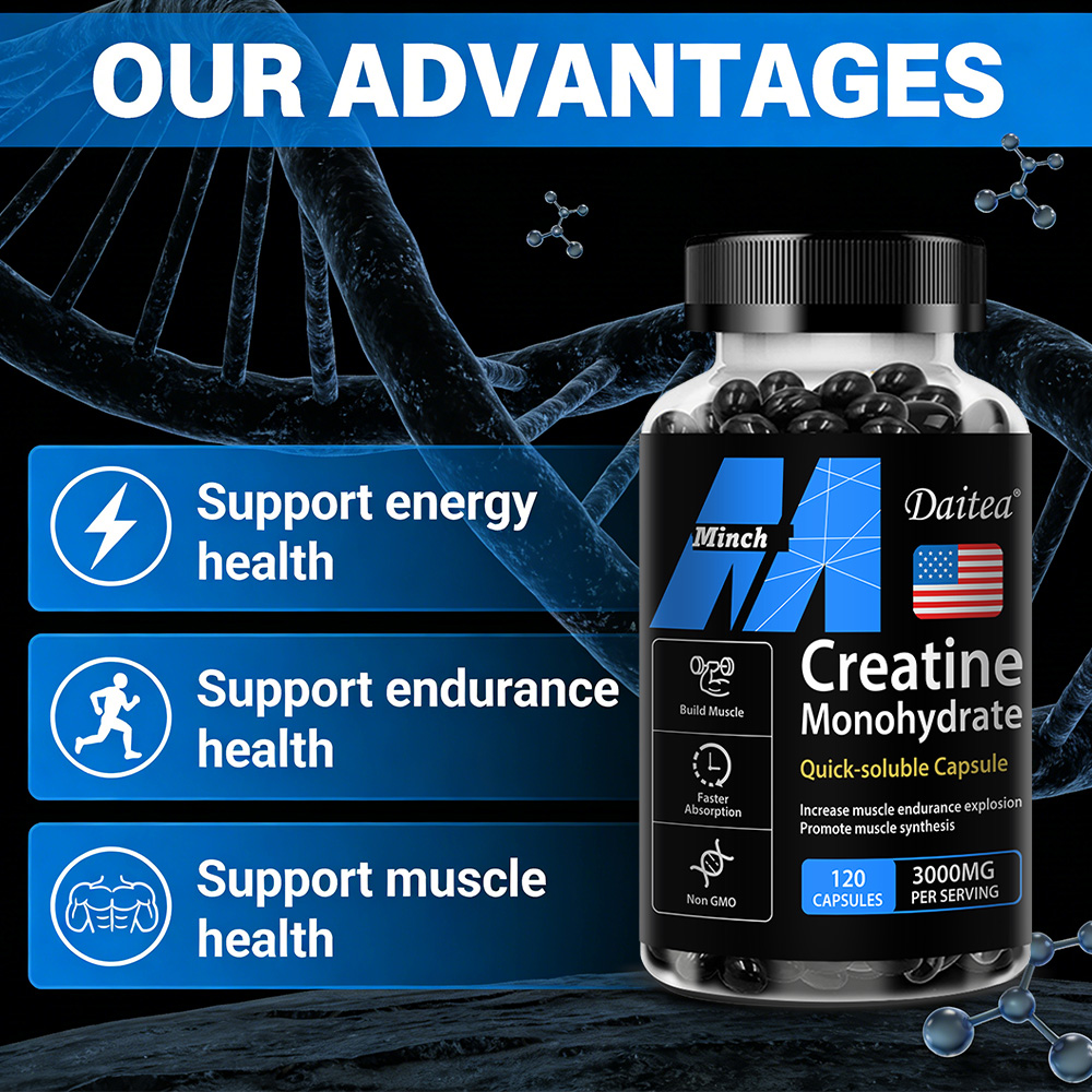Creatine Monohydrate Capsules  - огляд і ціна Creatine Monohydrate Powder