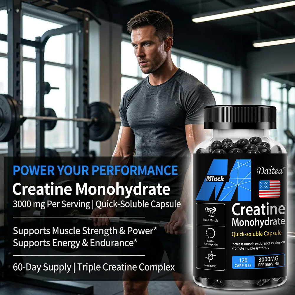Creatine Monohydrate Capsules  - огляд і ціна Creatine Monohydrate Powder