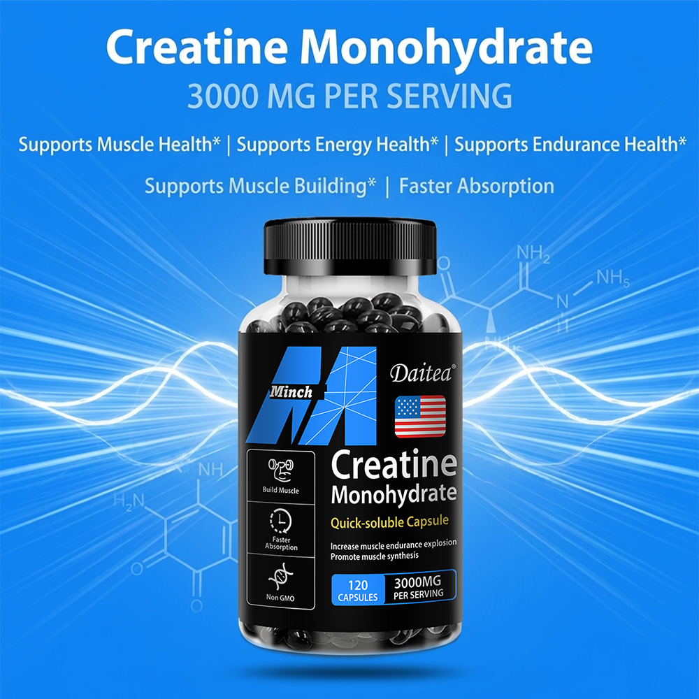 Creatine Monohydrate Capsules  - огляд і ціна Creatine Monohydrate Powder