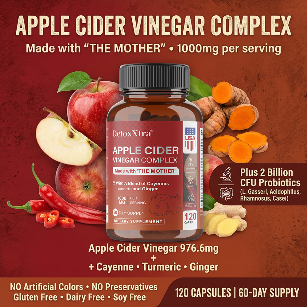 Apple Cider Vinegar Capsules w - огляд і ціна Apple Cider Vinegar Pill