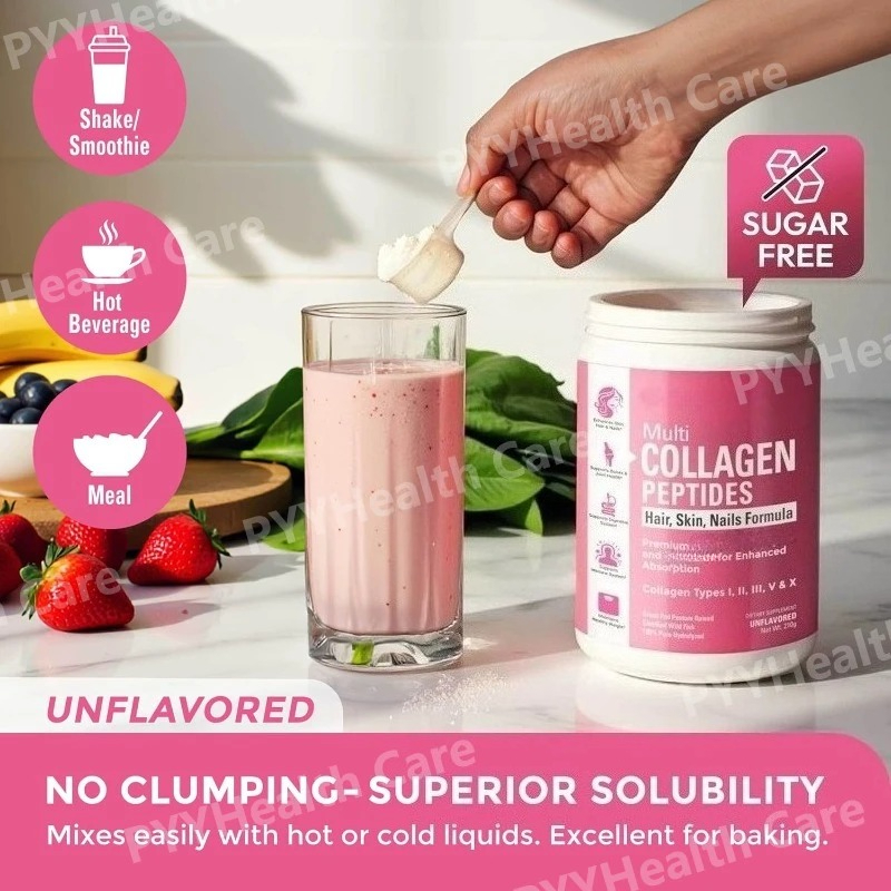 Multi Collagen Peptides with D - огляд і ціна Digestive Enzyme Blend