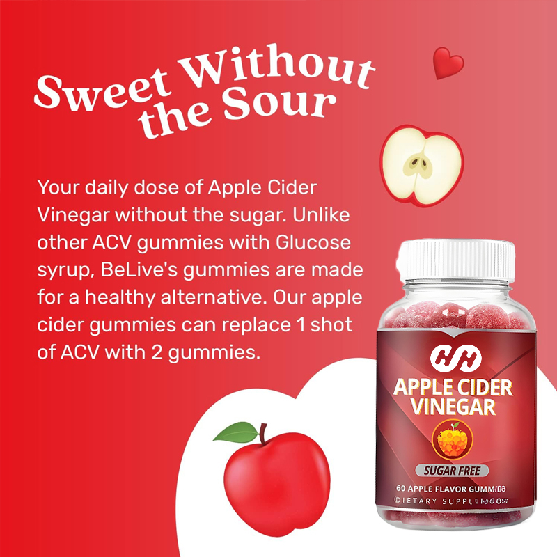 60 Apple Cider Vinegar Gummies - огляд і ціна Apple Cider Vinegar Pill