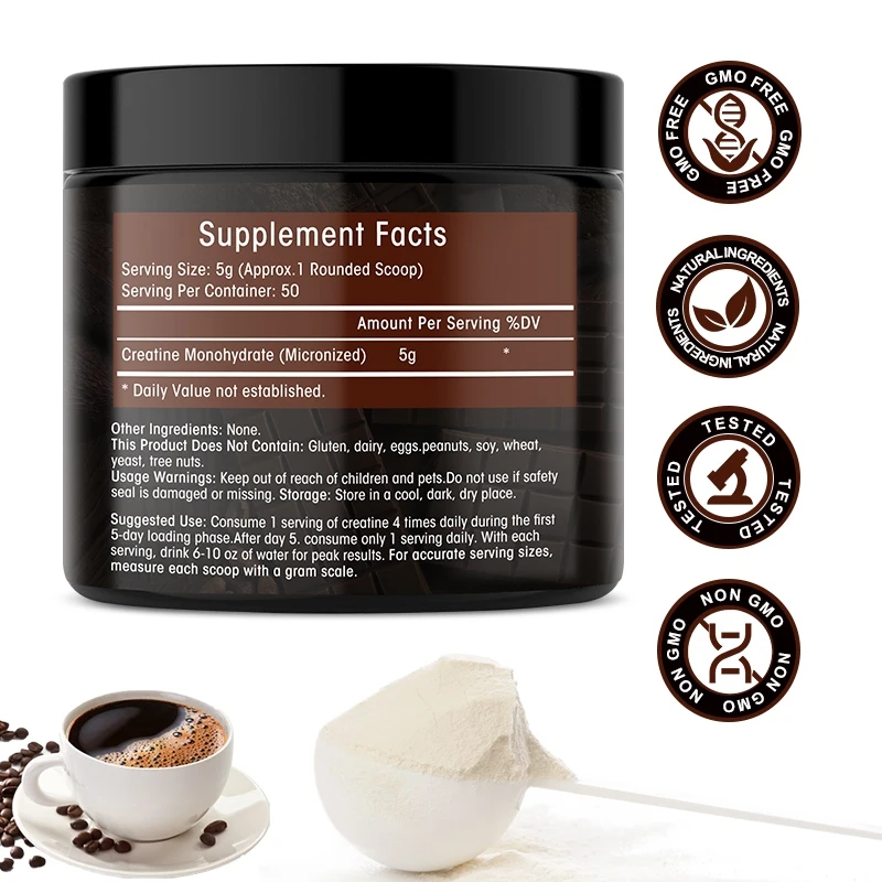 Kexinsh Creatine Powder Coffee - огляд і ціна Creatine Monohydrate Powder