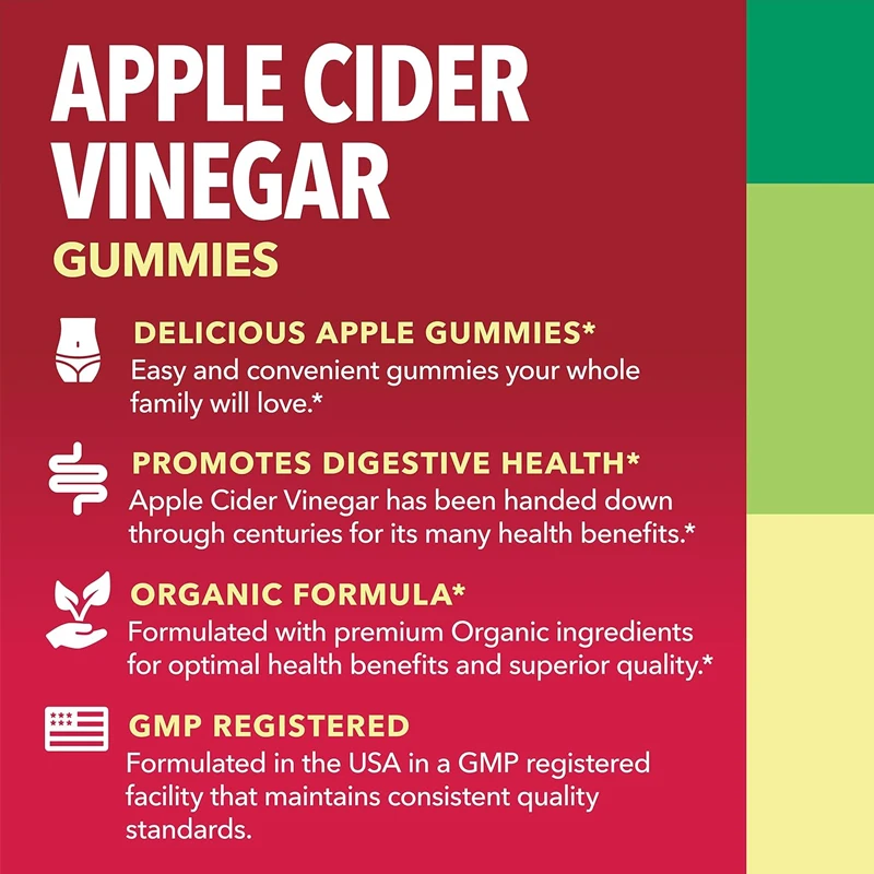 Organic Apple Cider Vinegar Gu - огляд і ціна Apple Cider Vinegar Pill