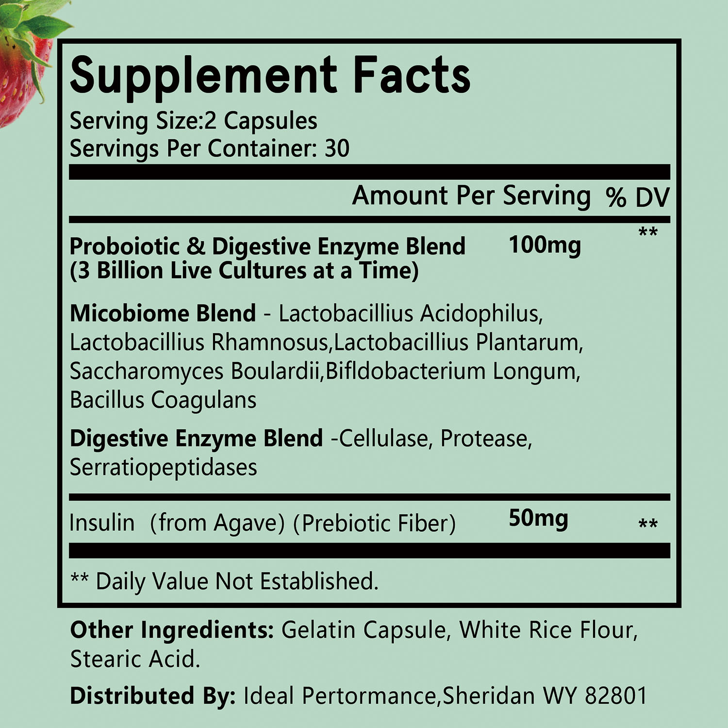Advanced Oral Probiotics - Ora - огляд і ціна Digestive Enzyme Blend