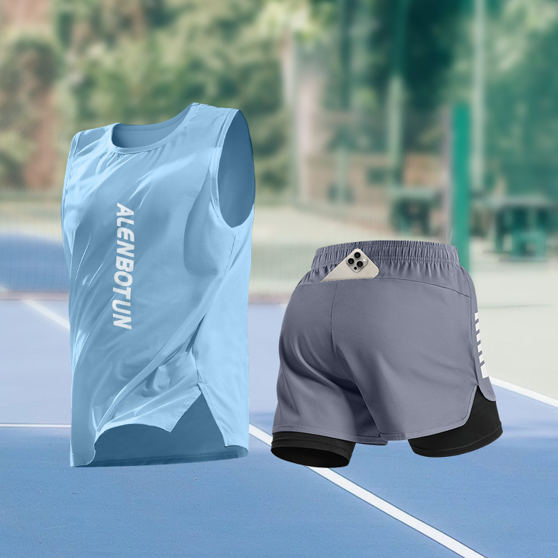 Men Running Sports Set Summer  - огляд і ціна Fitness & Nutrition Lab