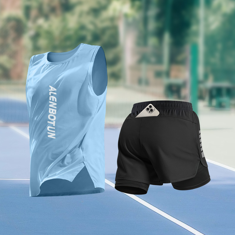 Men Running Sports Set Summer  - огляд і ціна Fitness & Nutrition Lab