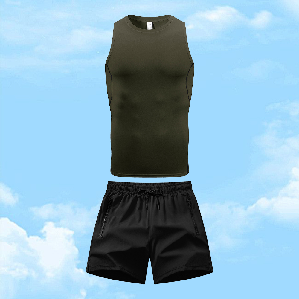 Men's Casual Sportswear Set Qu - огляд і ціна Fitness & Nutrition Lab