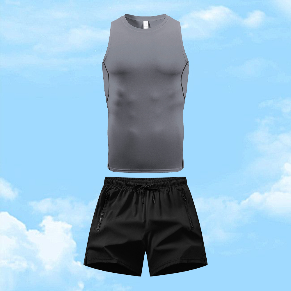 Men's Casual Sportswear Set Qu - огляд і ціна Fitness & Nutrition Lab