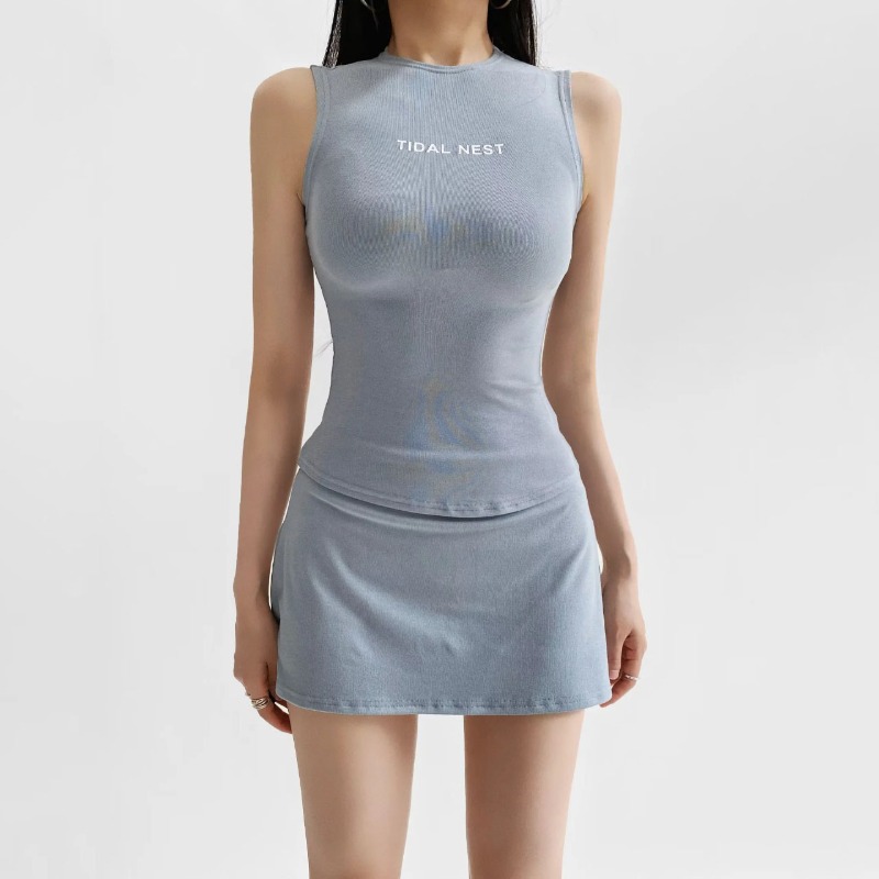 New Letter Printed Round Neck  - огляд і ціна Fitness & Nutrition Lab