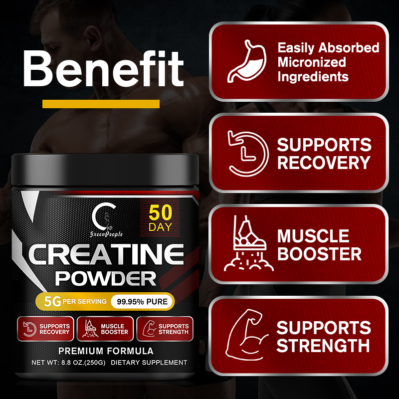 GPGP GreenPeople Creatine Mono - огляд і ціна Creatine Monohydrate Powder