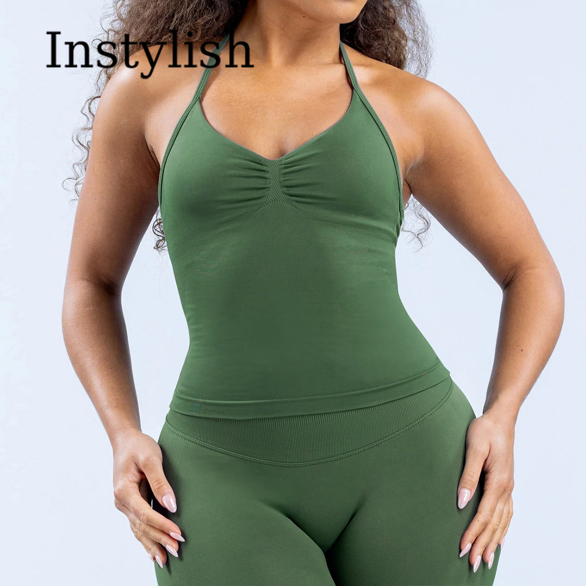 Women Seamless Yoga 2 Piece Se - огляд і ціна Fitness & Nutrition Lab
