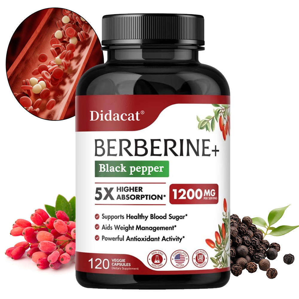 Berberine Supplement 1200mg -  - огляд і ціна Apple Cider Vinegar Pill