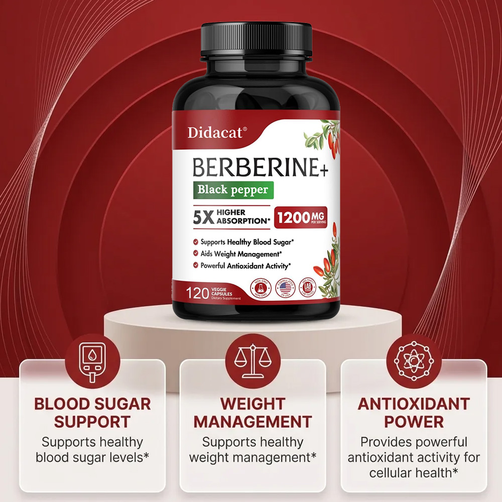 Berberine Supplement 1200mg -  - огляд і ціна Apple Cider Vinegar Pill