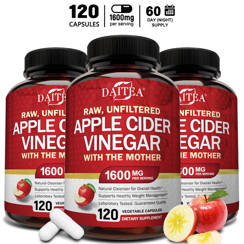 Apple Cider Vinegar 1600 mg wi - огляд і ціна Apple Cider Vinegar Pill