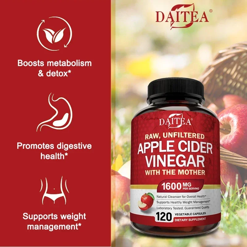 Apple Cider Vinegar 1600 mg wi - огляд і ціна Apple Cider Vinegar Pill