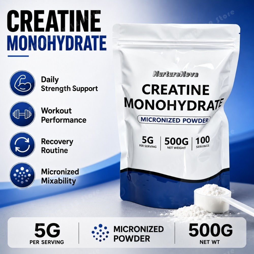 NurtureNova Micronized Creatin - огляд і ціна Creatine Monohydrate Powder